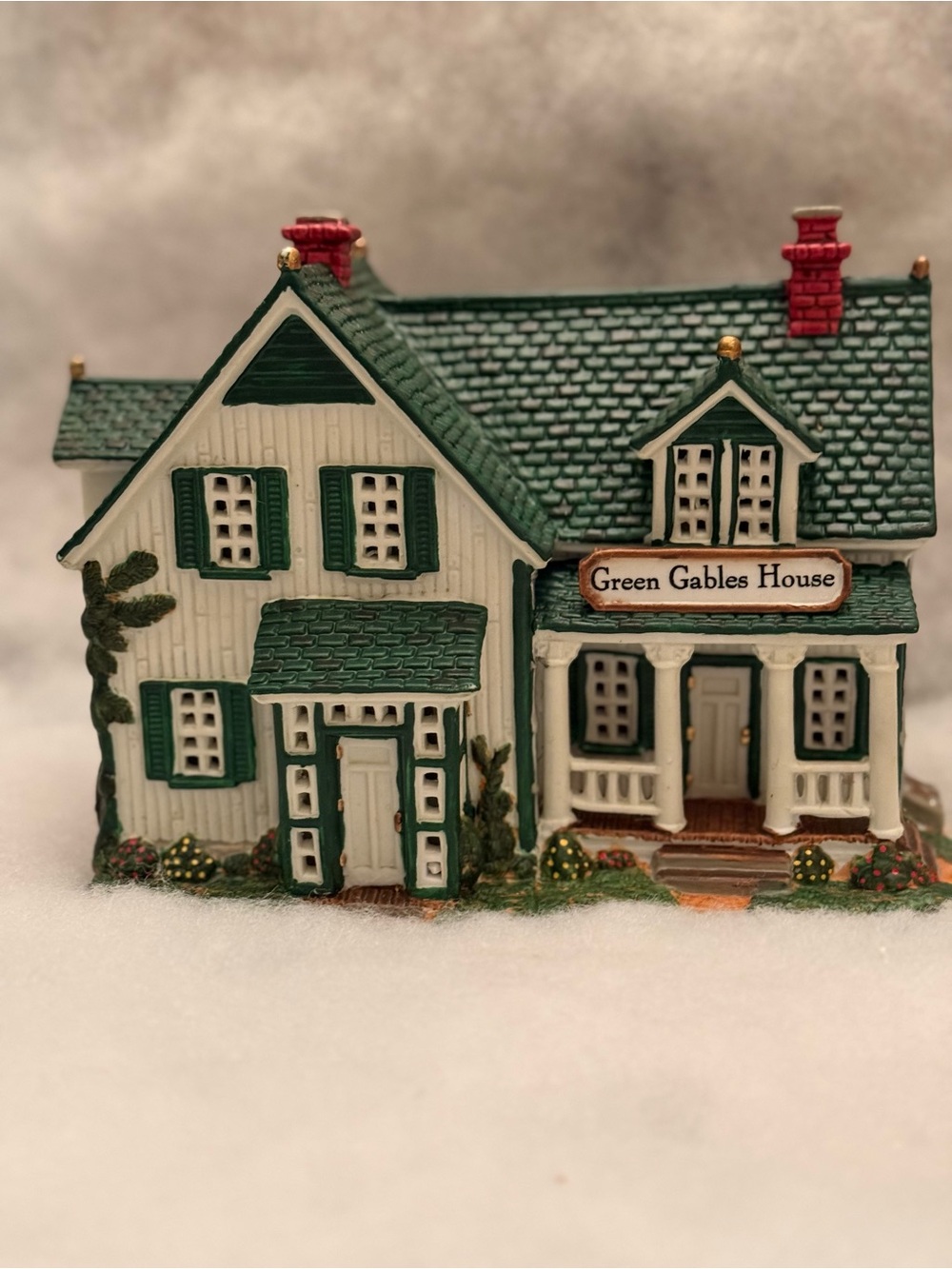 Lemax Anne of Green Gables Village Set Green Gables House & Carriage 2002